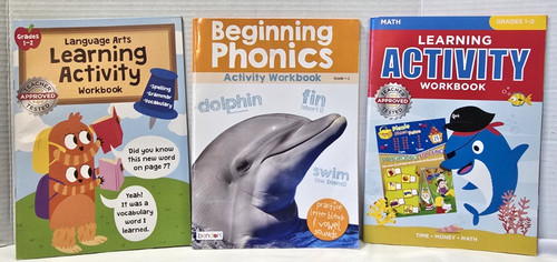 Lot workbooks grade - grade, 1-2